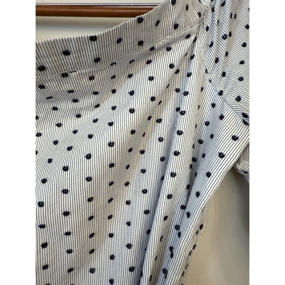 Banana Republic Swiss Dot Off-Shoulder Dress Size S‎ - Picture 4 of 6